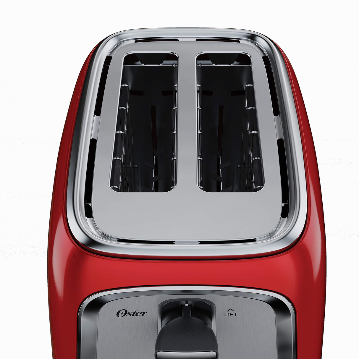 Oster® 2-Slice Toaster with Advanced Toast Technology, Candy Apple Red Oster