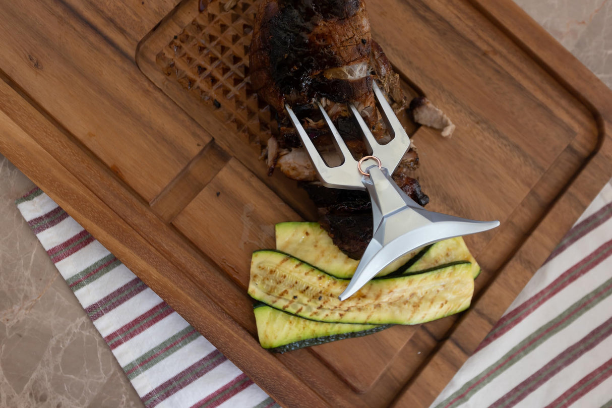 Outset El Matador Meat Fork For Slicing, Carving, and Serving Outset