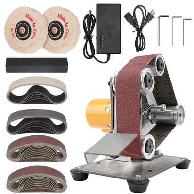 Multifunctional Electric Jewelry Making Machine, 7-Adjustable Speed Jewelry Repair Sander Polisher Jewelry Making Supplies Kit - For Ring, Bead, Copper, Silver, Wood, Resin, Gemstone, Crafts