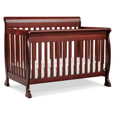 DaVinci Kalani 4-in-1 Convertible Crib in Rich Cherry, Greenguard Gold Certified
