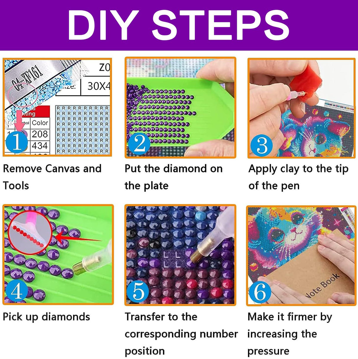 Horse Diamond Art Kits for Adults, Diamond Painting Kits for Adults, 5D DIY Gem Arts Craft Kits, Full Drill Diamond Round Dots Painting, 14" x 14" croshom