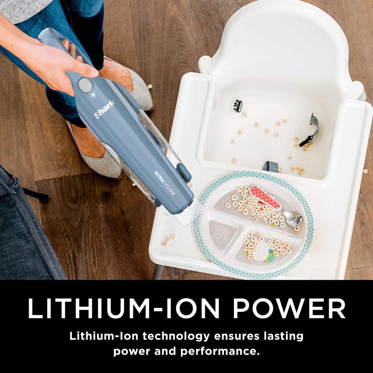 SHARK CH900WM UltraCyclone Pro Cordless Handheld Vacuum, Blue (Renewed) Shark