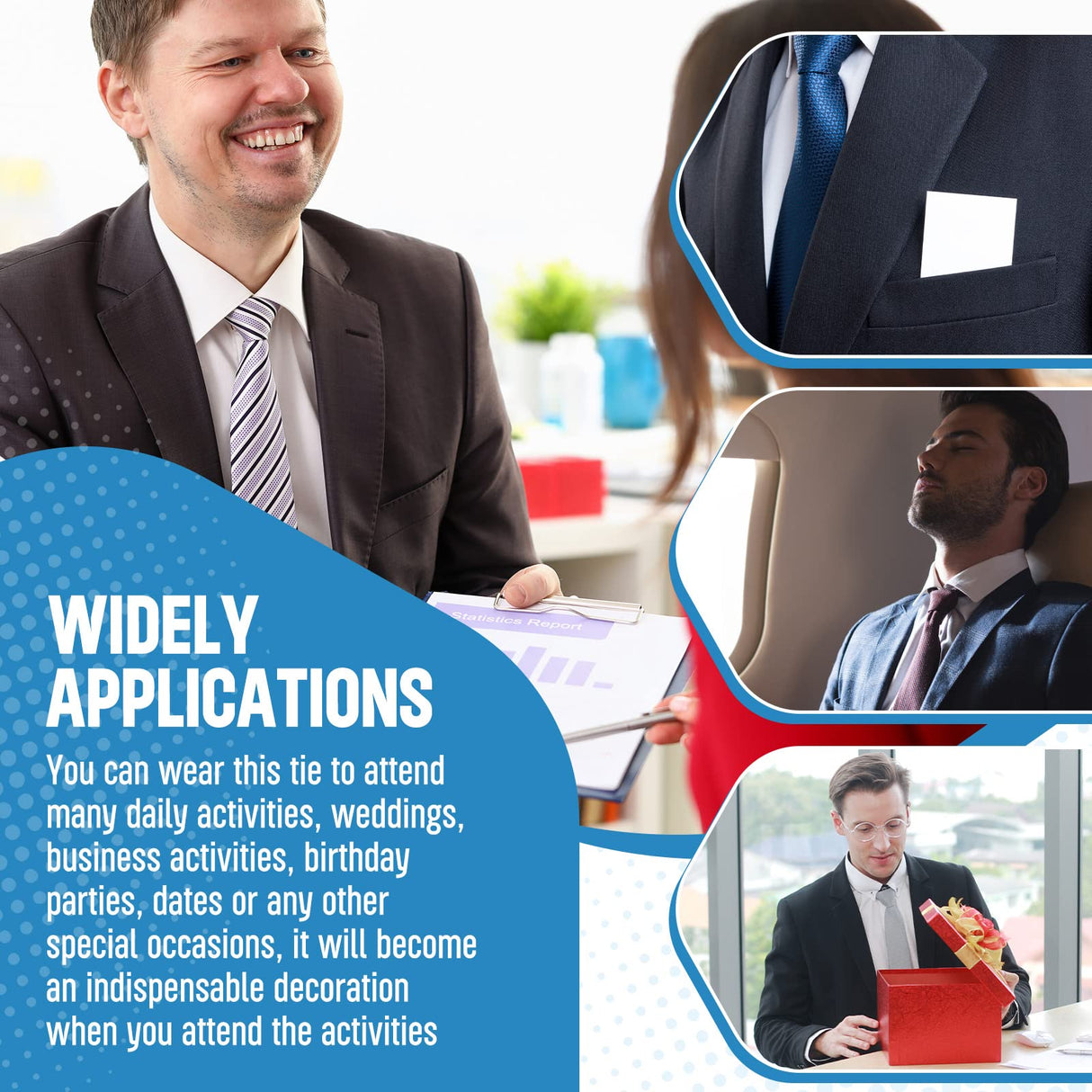 Tarpop 12 Pcs Sublimation Ties Blank Polyester for Men White Sublimation Necktie Solid Satin Tie Polyester Necktie Heat Transfer Mens Neckwear Tie for Wedding Party Business Formal Occasion, 57 Inch Tarpop