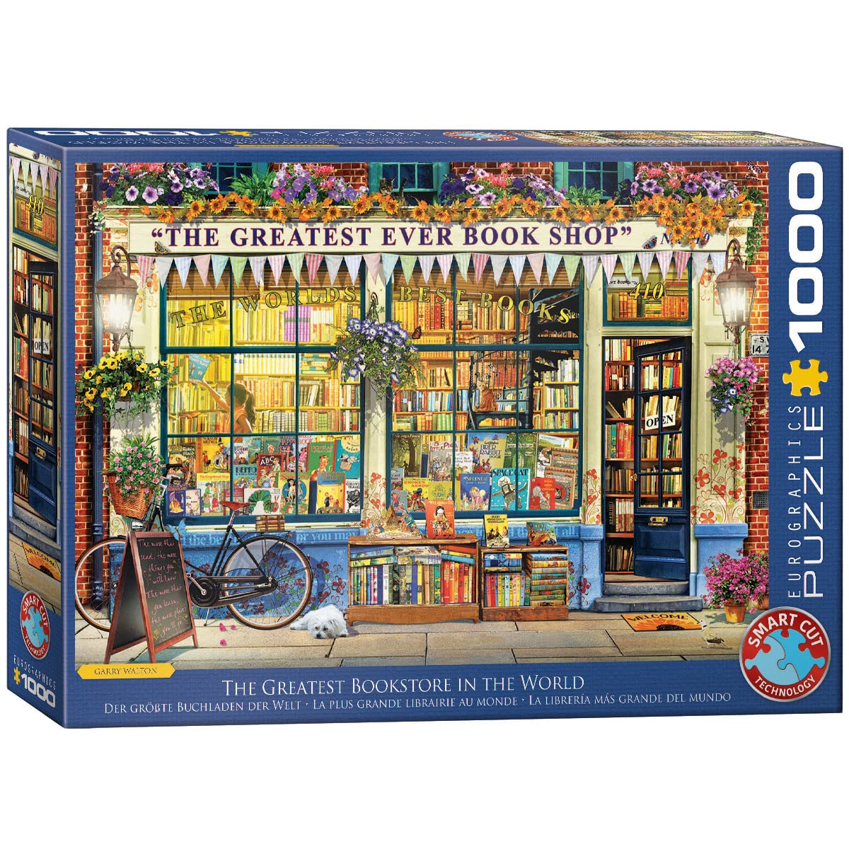 EuroGraphics (EURHR The Greatest Bookstore in The World 1000Piece Puzzle 1000Piece Jigsaw Puzzle EuroGraphics