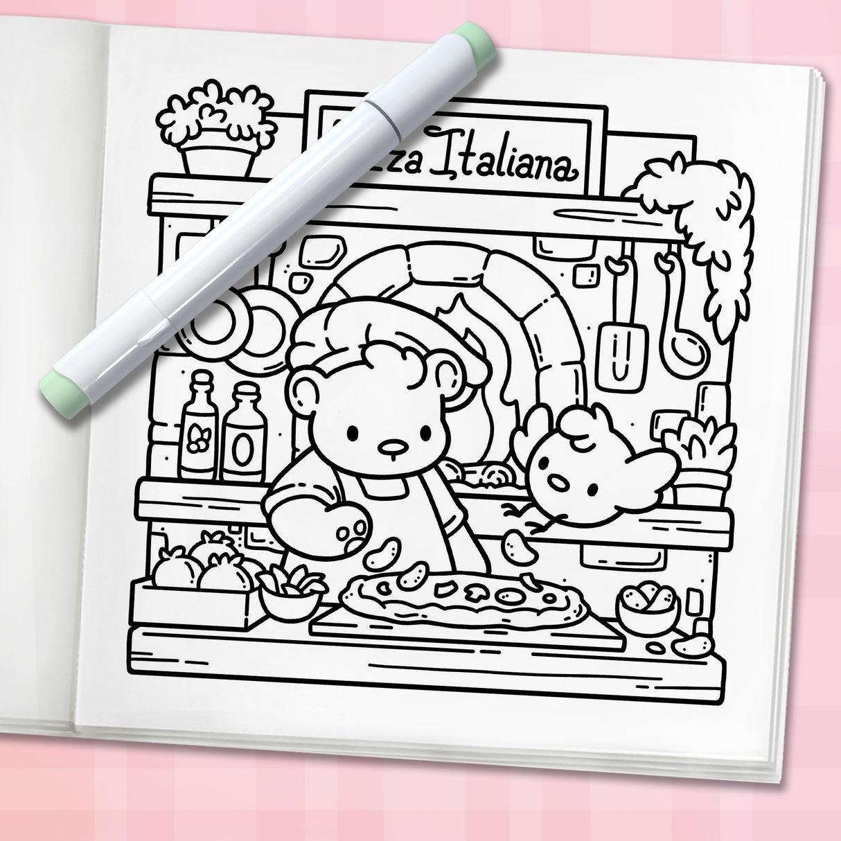 Cozy Europe: Cute Coloring Book for Adults and Teens with Charming Characters and Delightful European Scenes for Relaxation (Cozy Coloring Books) WoodArtSupply