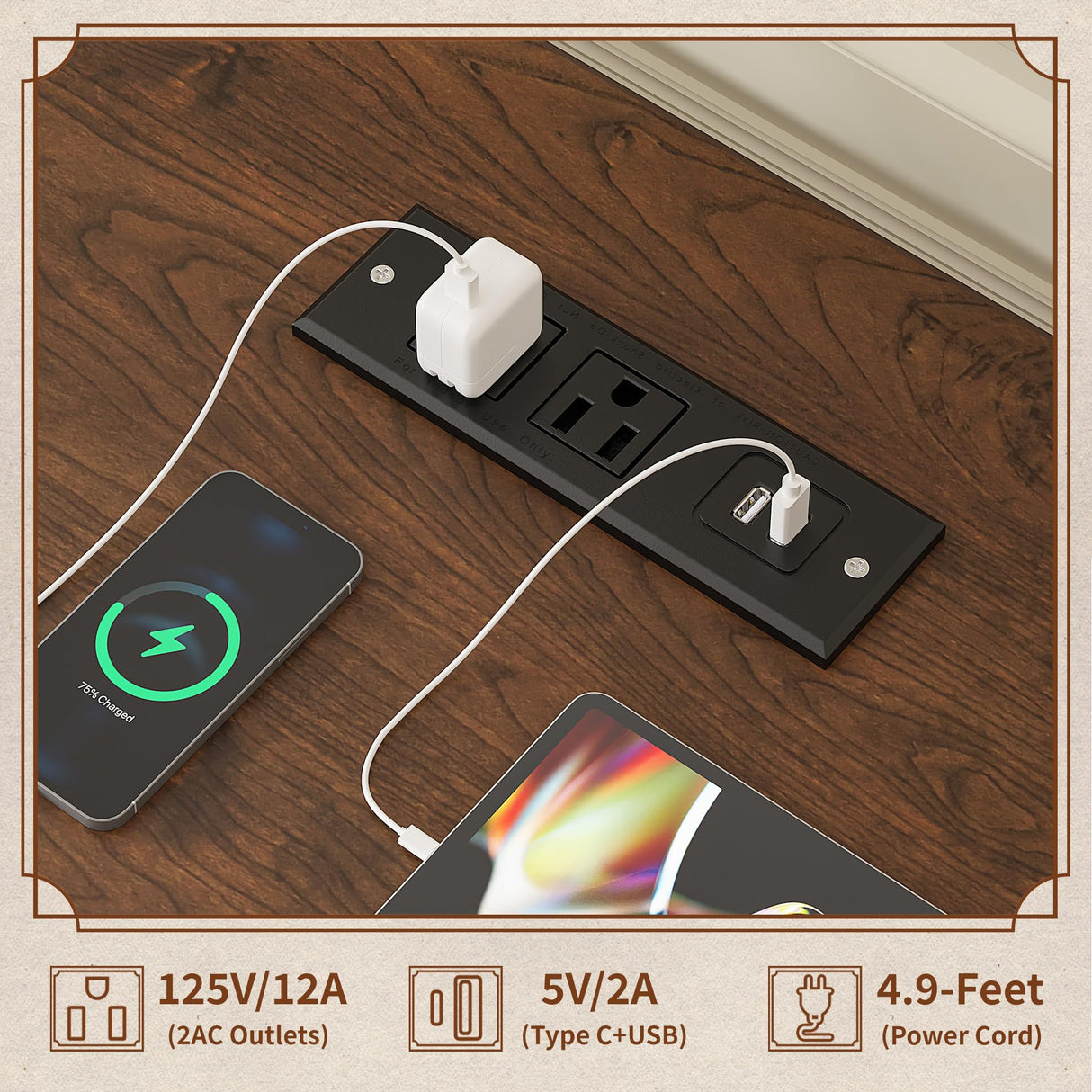 Homkdom White Dresser for Bedroom with Charging Station & Led Lights,55.02" TV Stand with 8 Drawers,Dressers & Chests of Drawers with Open Shelves,Hallway 55.02" W x 34.53" H x 15.77" D White Homkdom