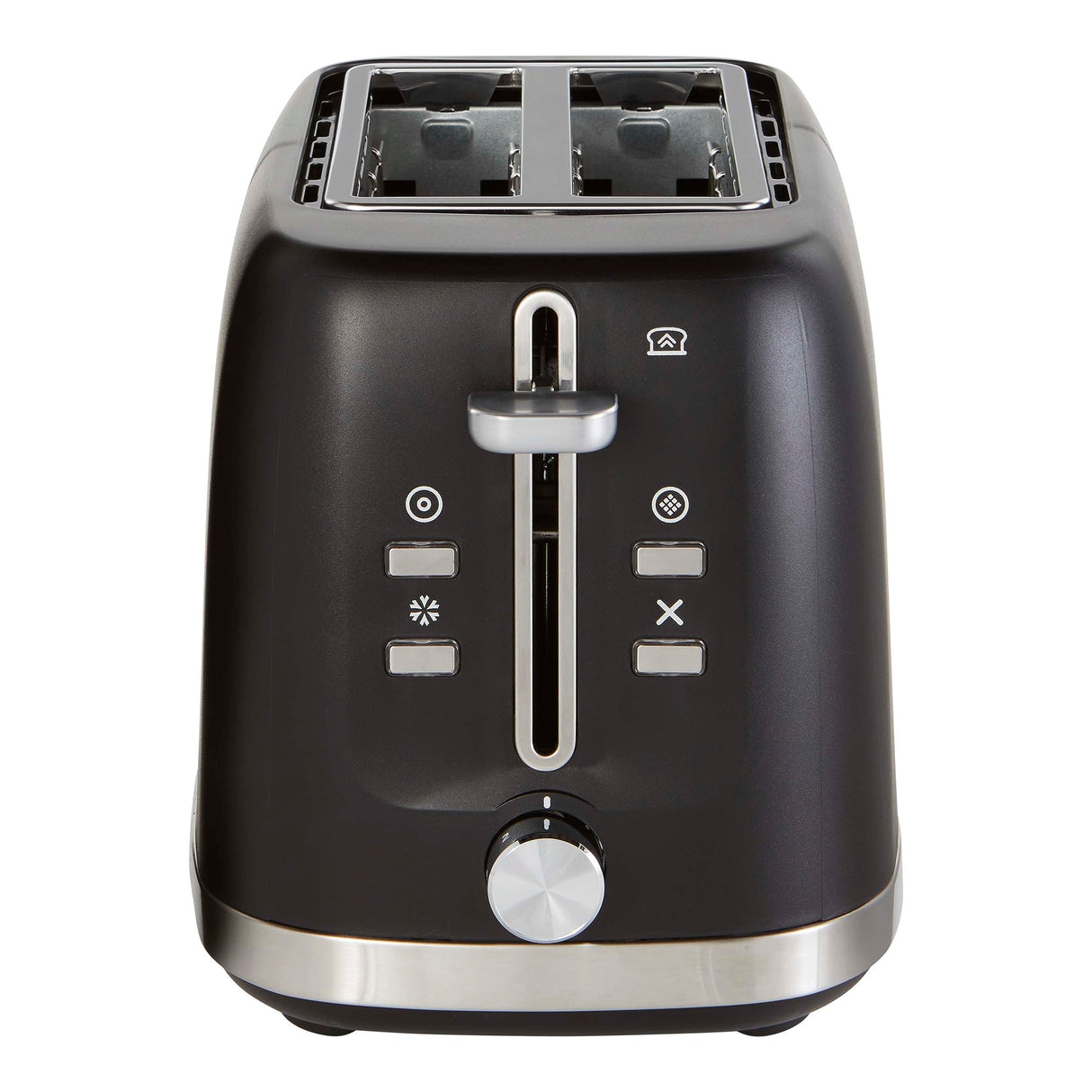 West Bend Toaster 2 Slice Extra-Wide and Deep Slots with 3 Functions and 7 Shade Settings Manual Lift Lever and Auto-Shut Off, 750-Watts, Black West Bend