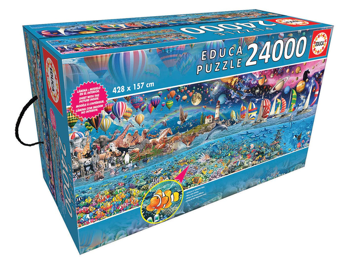 Educa Borras Life, The Greatest 24,000 Piece Puzzle Educa