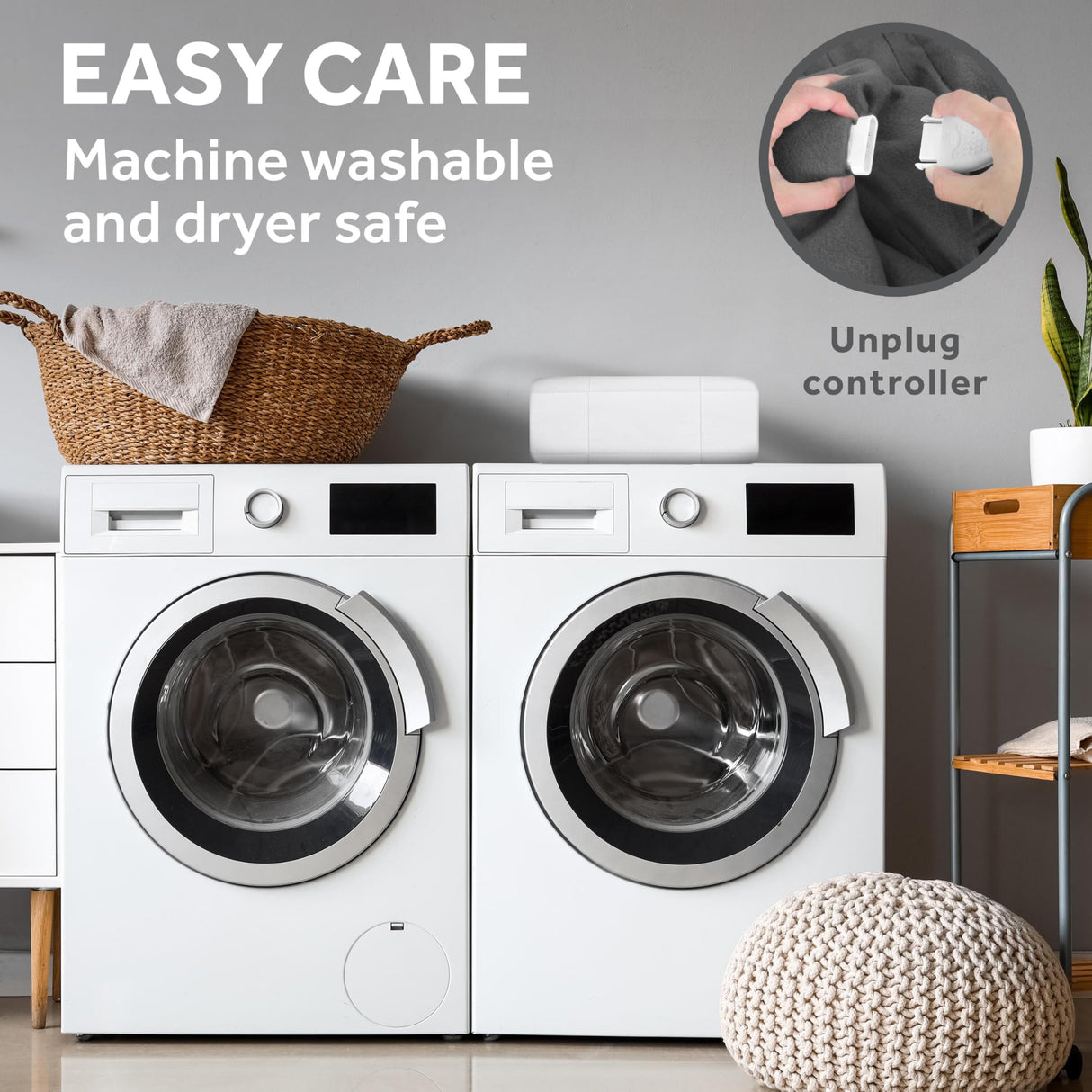 Sunbeam Restful Quilted Electric Heated Mattress Pad King Size, 76" x 80", Upgraded Memory Controller with 12 Heat Settings, 12-Hour Selectable Auto Shut-Off, Fast Heating, Machine Washable Sunbeam