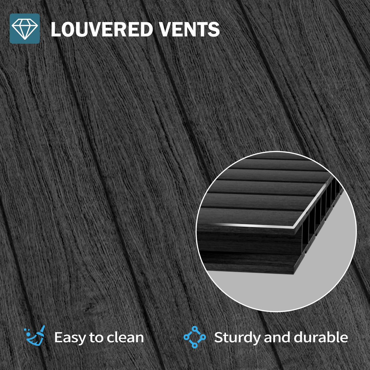 Amopatio Outdoor Storage Shed,8x10 Resin Shed with Floor Included, Outside Sheds Storage Waterproof for Bike, Tools, Garden, Backyard Amopatio