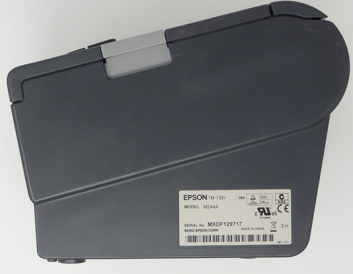 EPSON TM-T88V Monochrome Thermal Receipt Printer (USB/Serial/PS180 Power Supply) (Renewed) Epson