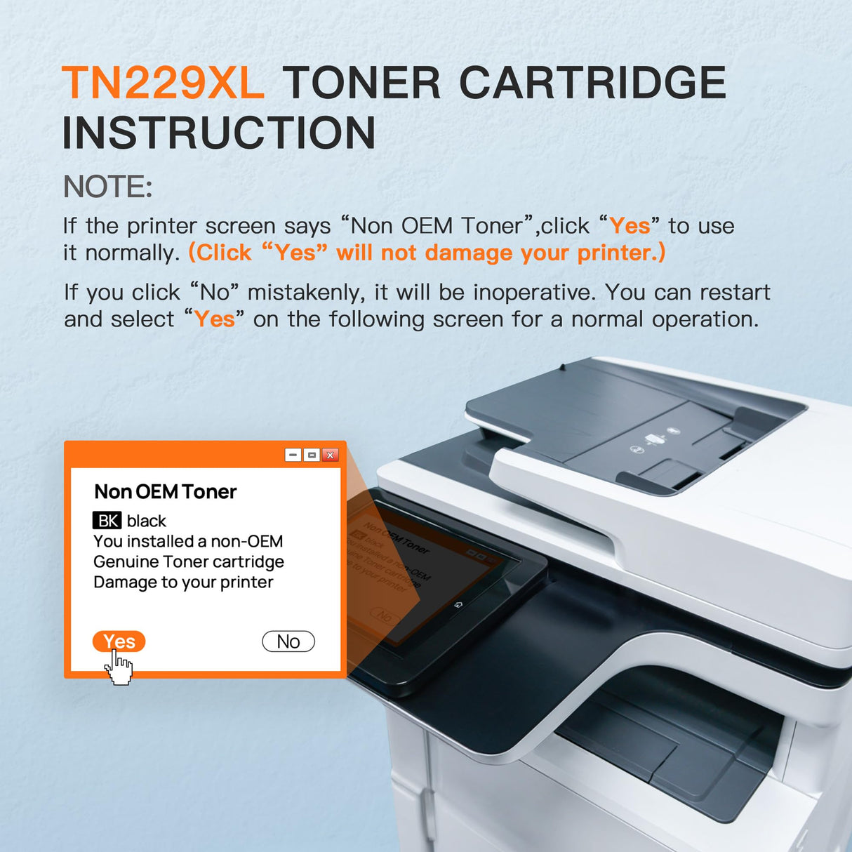 E-Z Ink Compatible TN229XL Toner Cartridges Replacement for Brother TN229XL TN-229XL TN229 XL to use with MFC-L3720CDW MFC-L3780CDW HL-L3220CDW HL-L3280CDW HL-L3300CDW Printer (TN229XLBK/C/M/Y-4 Pack) E-Z Ink