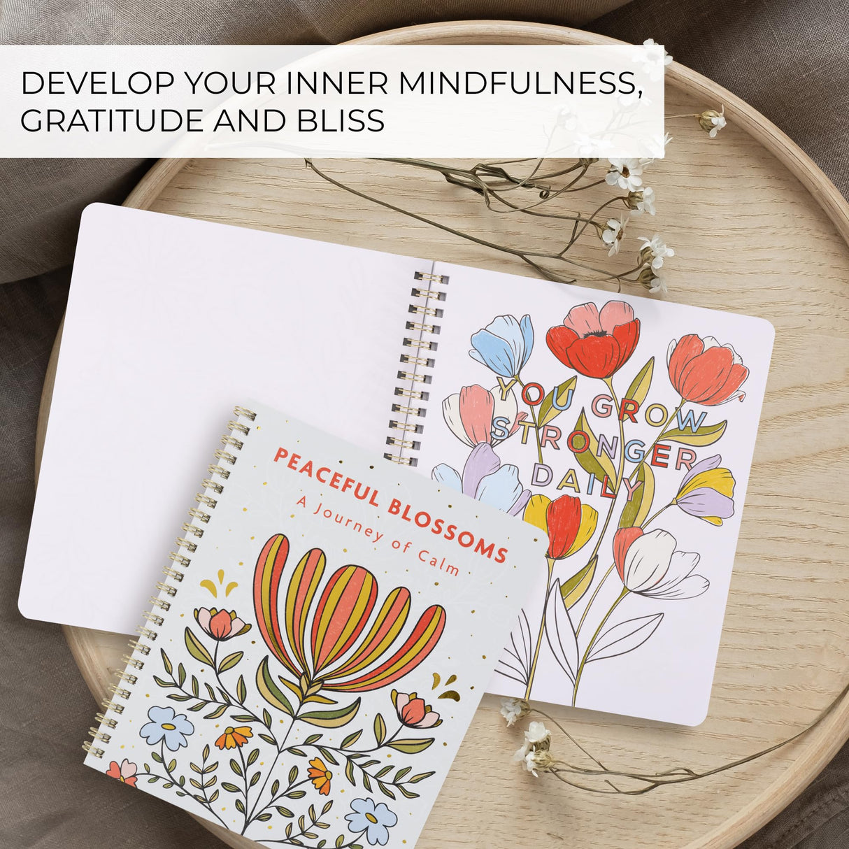 ZICOTO Beautiful Adult Coloring Book Set of 2 for Relaxation - Affirmation and Inspirational Books Making it a Great Gift - Perfect Stress-Relieving Books Fun to Color for Women ZICOTO