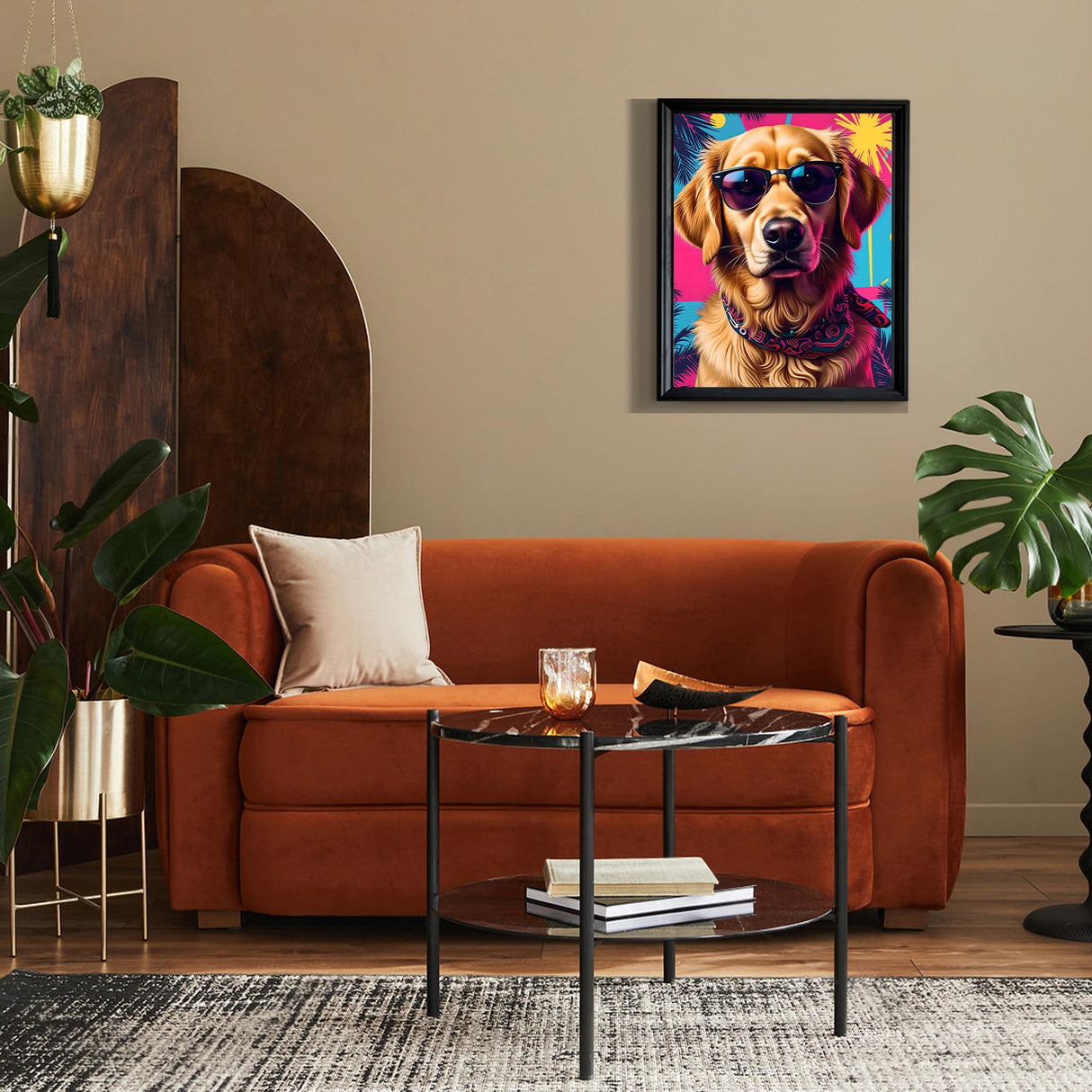 Yeadiffy Diamond Art Painting Kits for Adults Diamond Art Kits for Adults Beginners,5D Translucent Gems Diamond Painting,DIY Full Drill Diamond Gem Art and Crafts 12x16inch (Dog) Yeadiffy