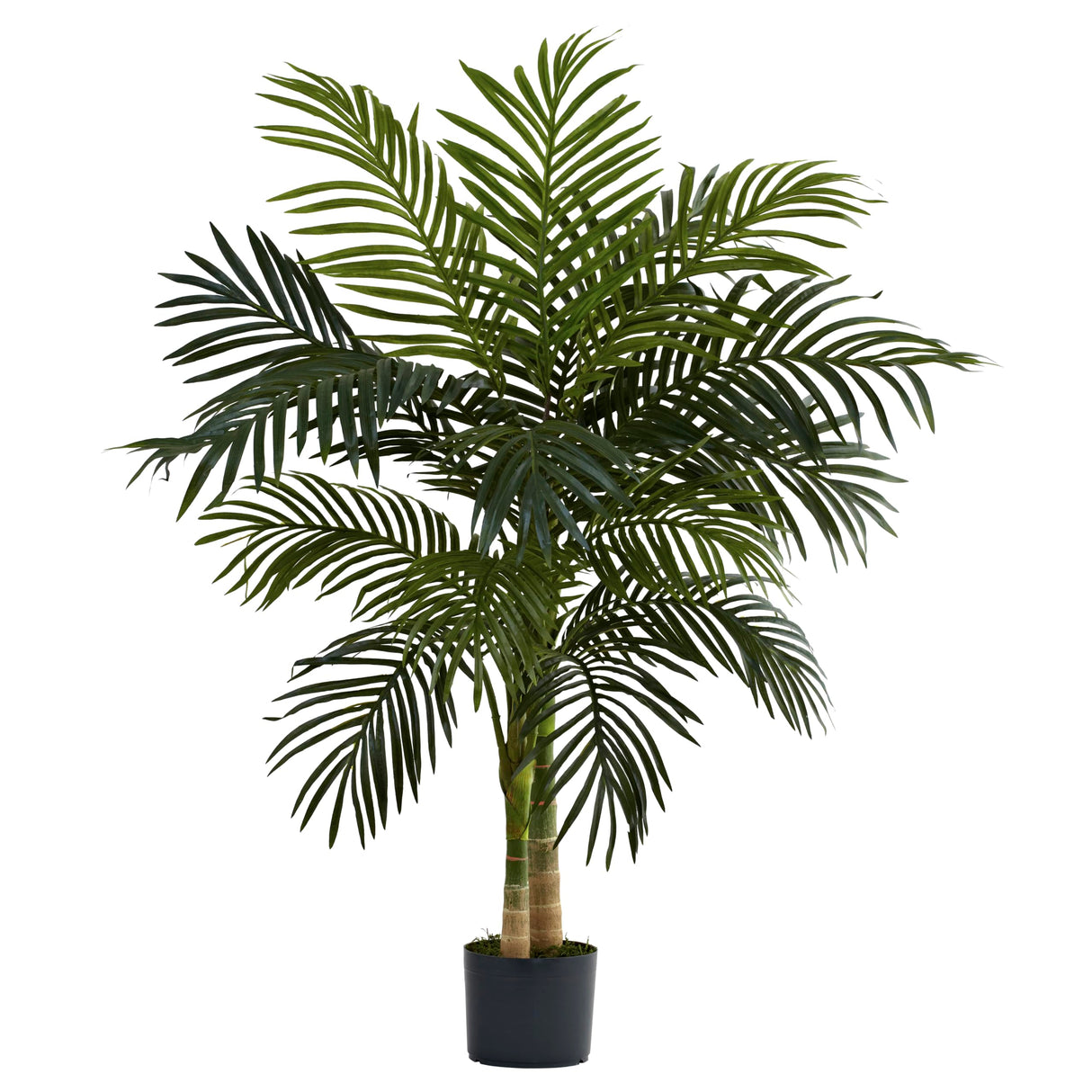 Nearly Natural 4ft. Golden Cane Palm Artificial Tree Nearly Natural