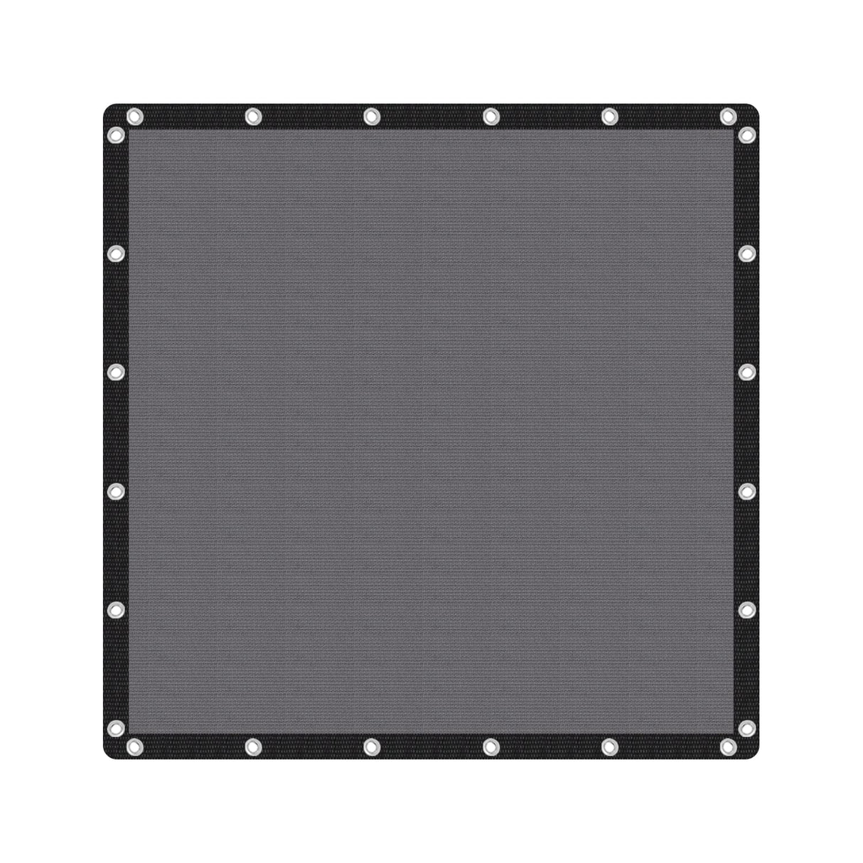 VICLLAX Shade Fabric Sun Shade Cloth Privacy Screen with Grommets for Patio Garden Pergola Cover Canopy 10x10 FT, Grey VICLLAX