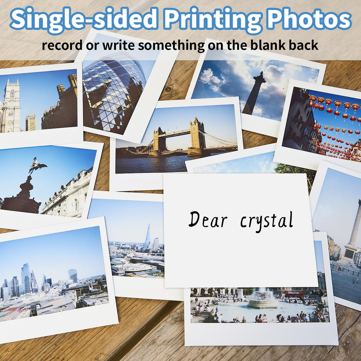 Reastar Glossy Photo Paper 8.5 x 11, 36 Sheets Inkjet Photo Printer Paper, Instant Dry Picture Paper for DIY Chip Bag, Flyers, Cards, Calendars and Brochures(180gsm/48lb) Reastar