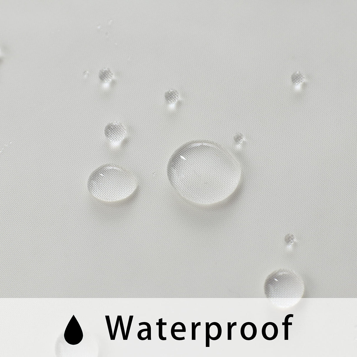 BONZER Sheer Outdoor Curtains for Patio Waterproof - 2 Panels Grommet Indoor Voile Sheer Curtains for Living Room, Bedroom, Porch, Pergola, Cabana, 54 x 84 inch, Beige BONZER