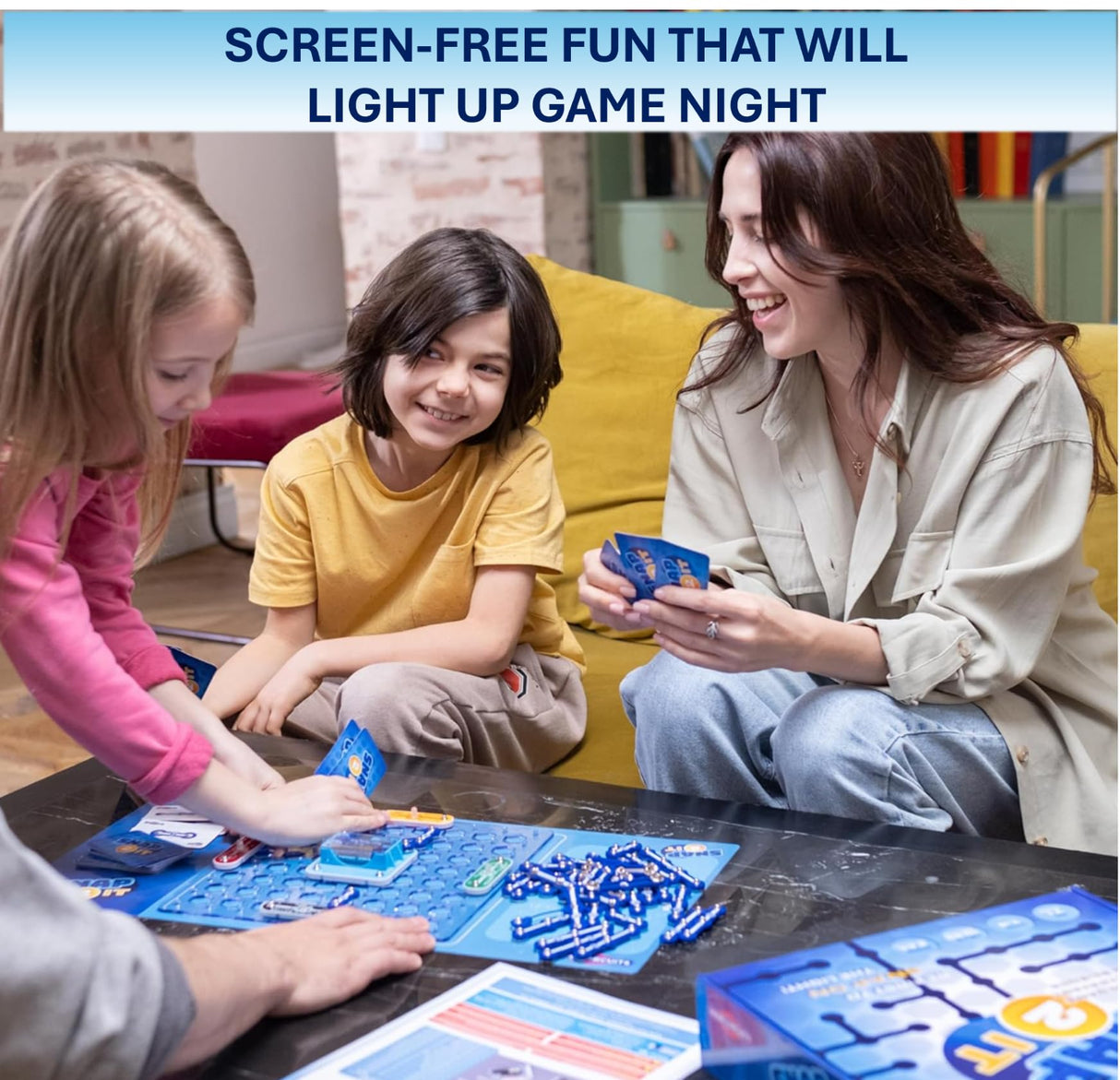 Snap Circuits SNAP 2 IT® Board Game – Family Game Night, Games, Kids Game, SNAP CIRCUITS® STEM Board Game, Game for Kids 7 and up. Snap Circuits