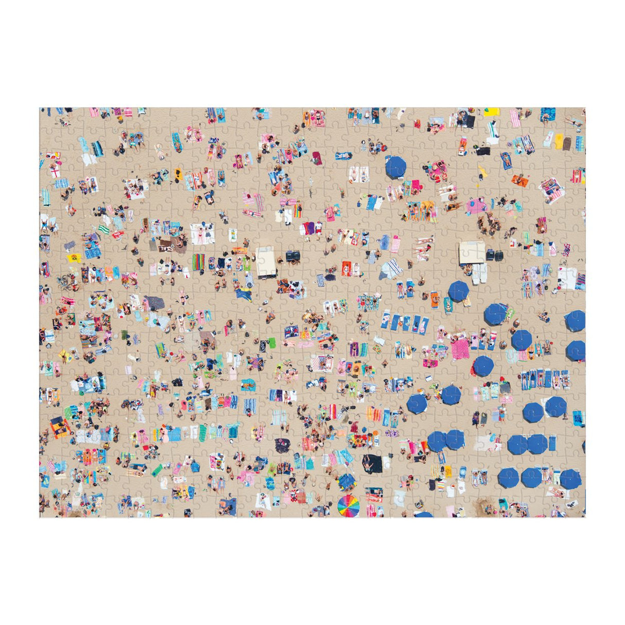 Galison Gray Malin 2-Sided Jigsaw Puzzle, The Beach, 500 Pieces - 24” x 18”, Double-Sided Puzzle with Vibrant Artwork, Perfect for Family Fun, Multicolor (0735357242) Galison