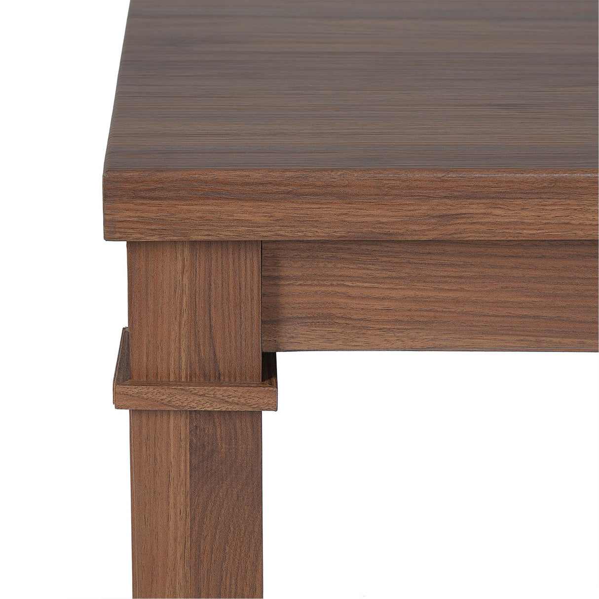 VilroCaz Modern 6-Piece Dining Table Set, Solid Wood 60'' Rectangle Kitchen Table with 4 Upholstered Chairs & Bench, Home Kitchen Dining Room Set for 6 (Walnut-7.19) VilroCaz