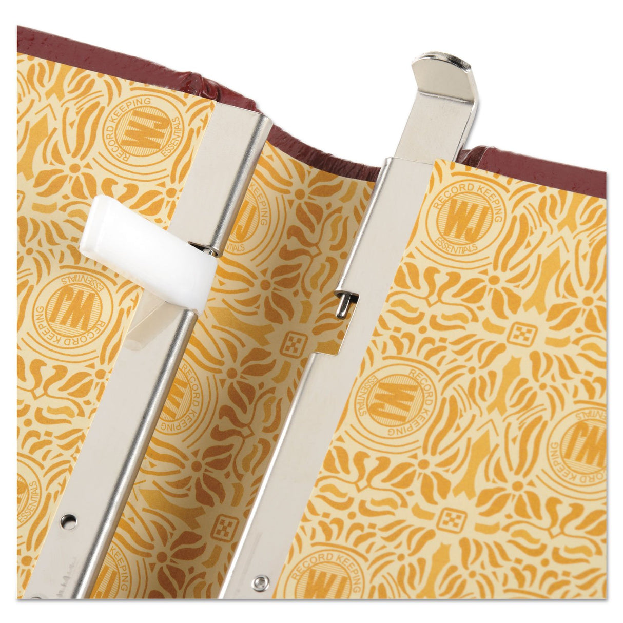 Wilson Jones Minute Book, Binder Only, Letter Size, 250 Page Capacity, Imitation Leather, Red (W396-11) Wilson Jones
