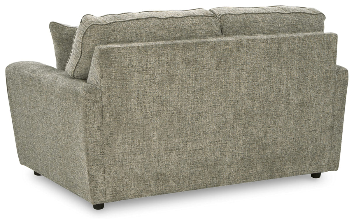 Signature Design by Ashley Cascilla Casual Loveseat, Light Gray Signature Design by Ashley