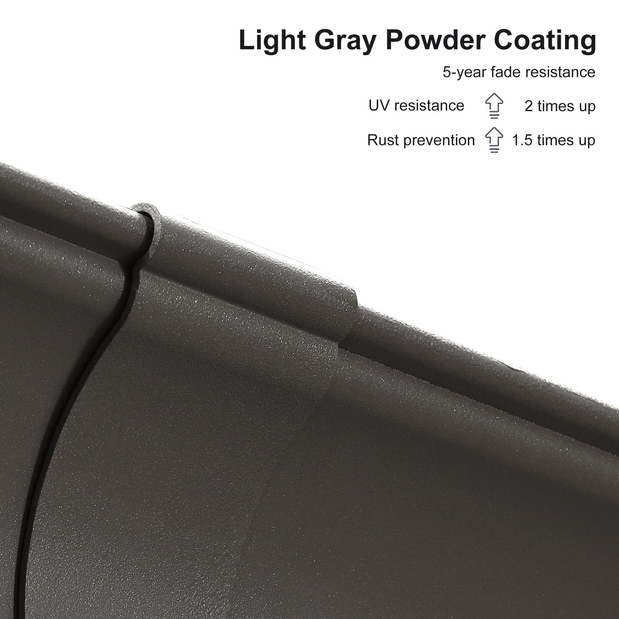 PURPLE LEAF 14' x 20' Outdoor Hardtop Gazebo with Netting and Curtains Galvanized Steel Double Roof and Aluminum Frames Permanent Wind Resistance Pavilion Gazebo for Patio Deck Garden, Light Grey PURPLE LEAF