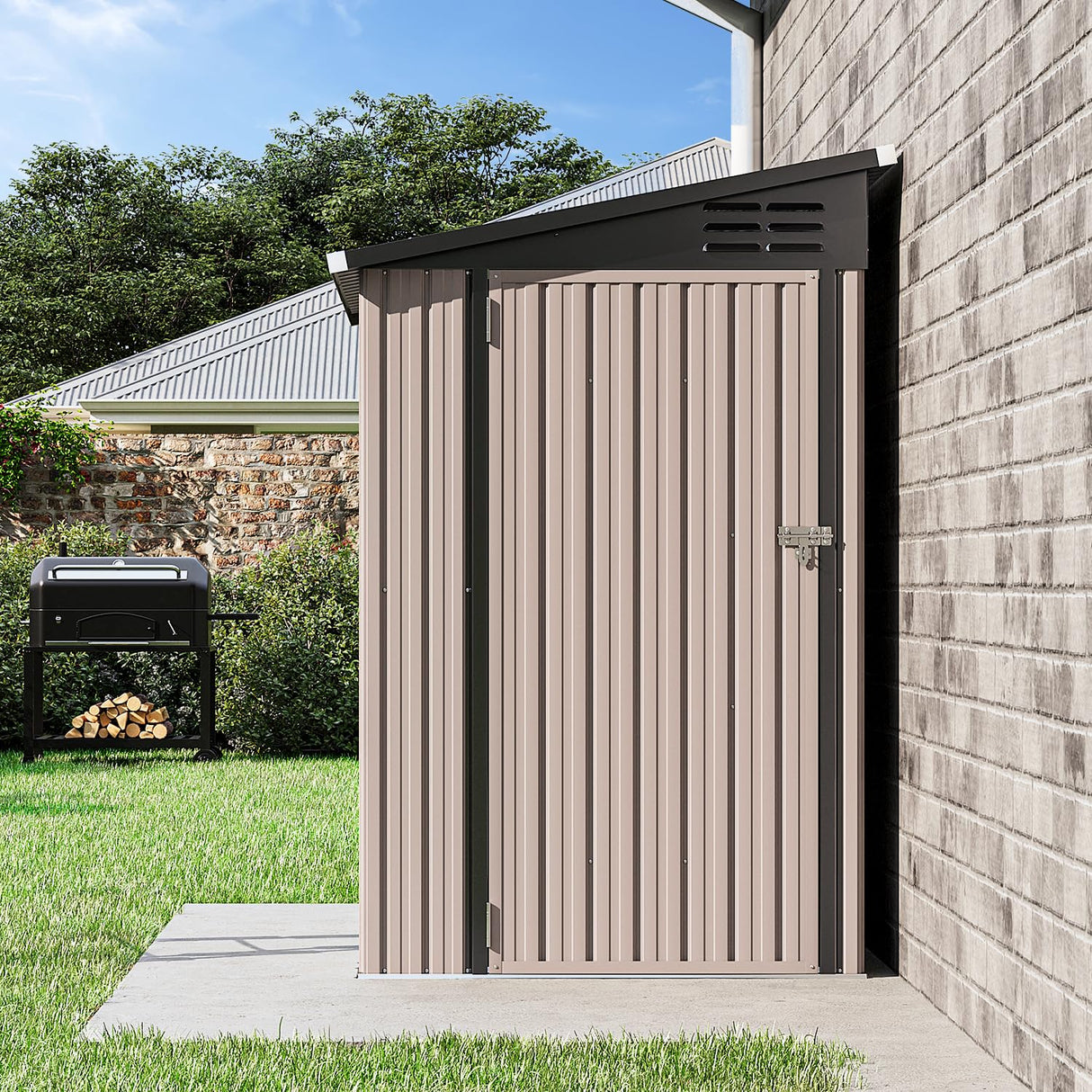 Jolydale 6' X 4' Lean to Storage Shed Jolydale