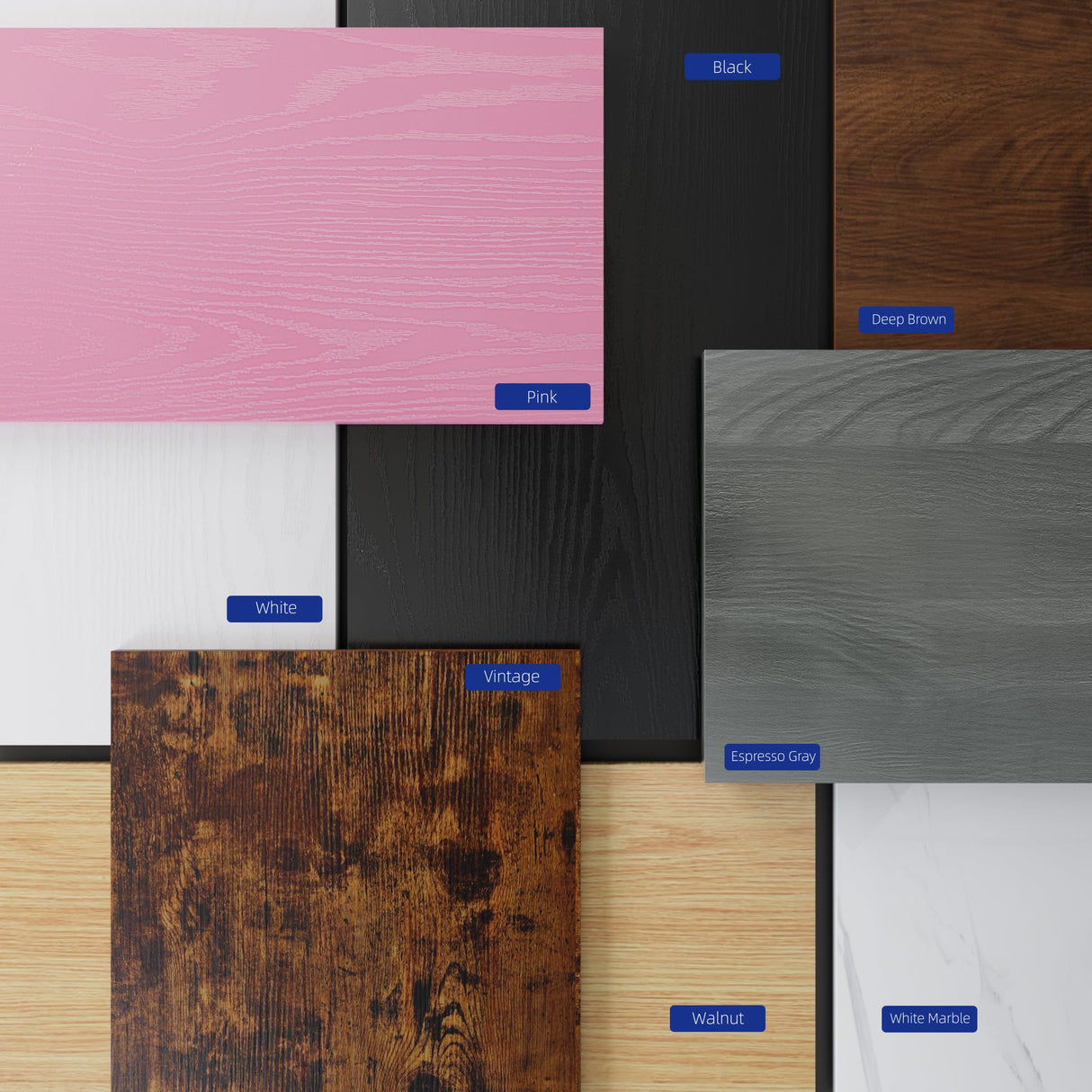 Pamray 47 Inch Computer Desk for Small Spaces with Storage Bag, Home Office Work Desk with Headphone Hook, Small Office Desk Study Writing Table Pamray