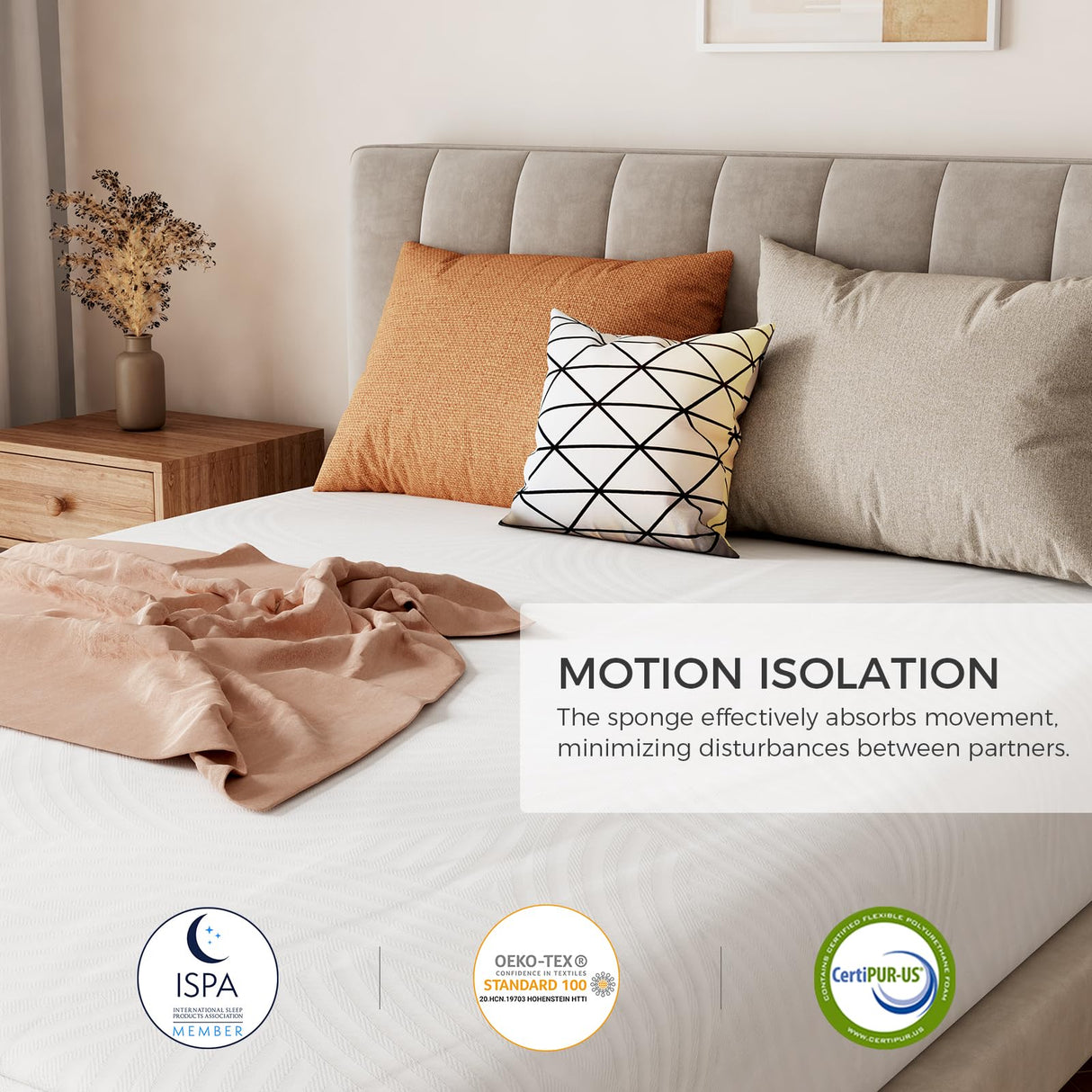 Sweetnight Full Mattress, 12 Inch Full Size Memory Foam Mattress in a Box for Pressure Relief & Motion Isolation, Plush Full Size Bed Mattresses CertiPUR-US Certified Sweetnight