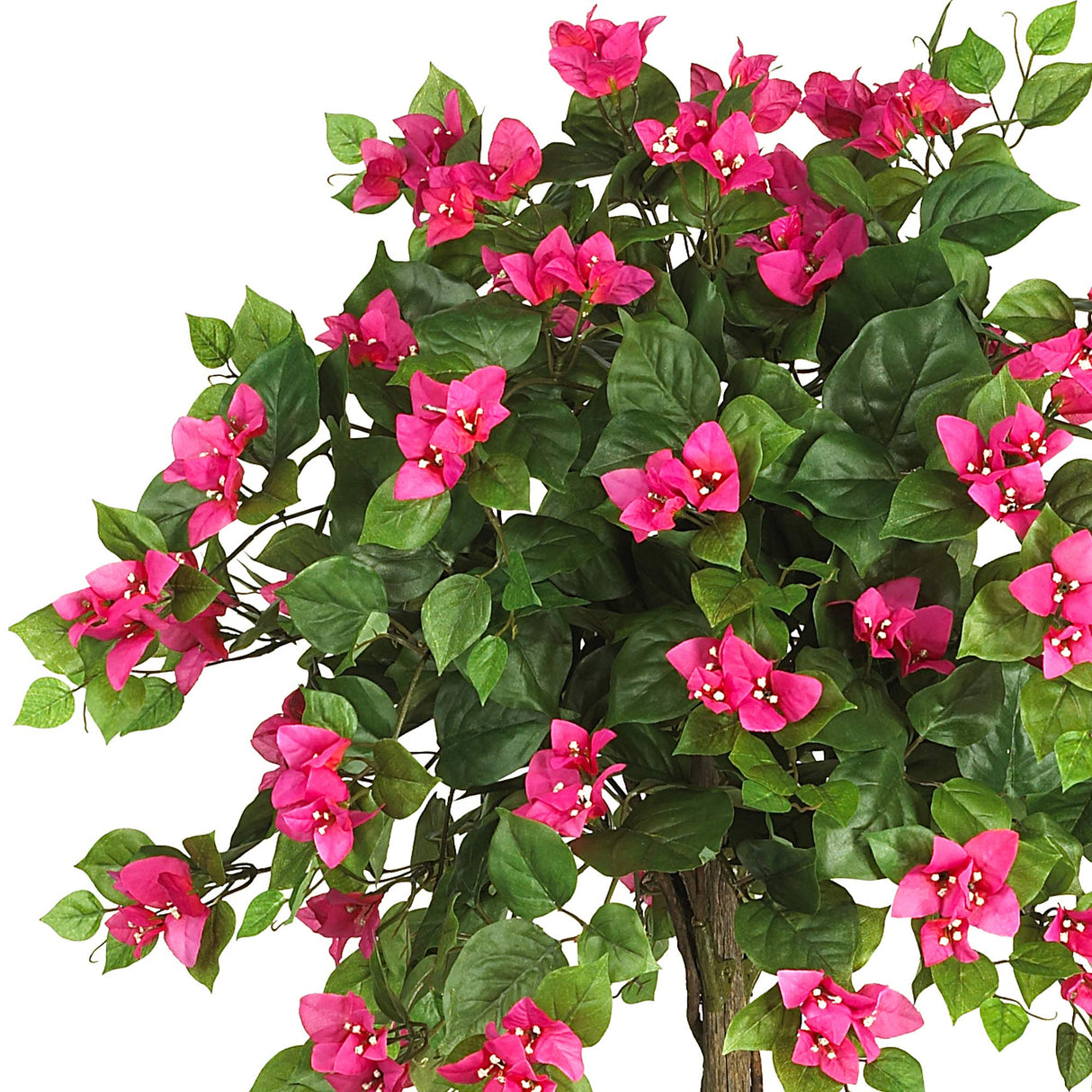 Nearly Natural 5228 Mini Bougainvillea Topiary Beauty, 5-Feet,9" x 9" x 62.5" , Green Nearly Natural