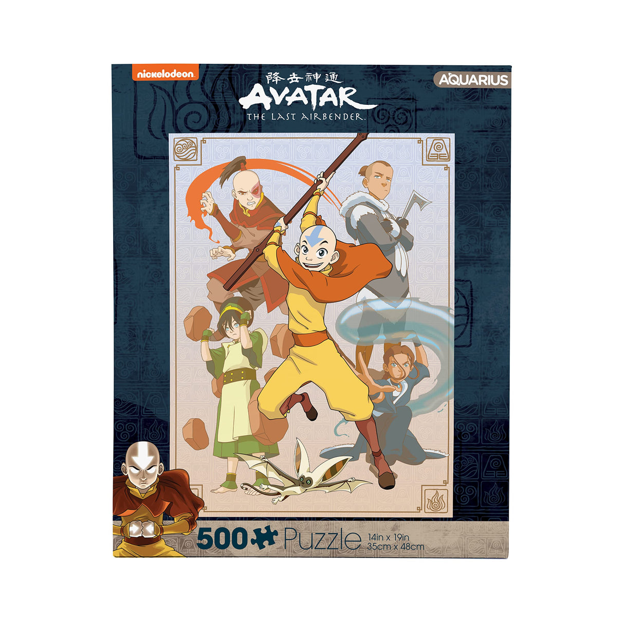 AQUARIUS - Avatar The Last Airbender Cast 500 Piece Jigsaw Puzzle AQUARIUS