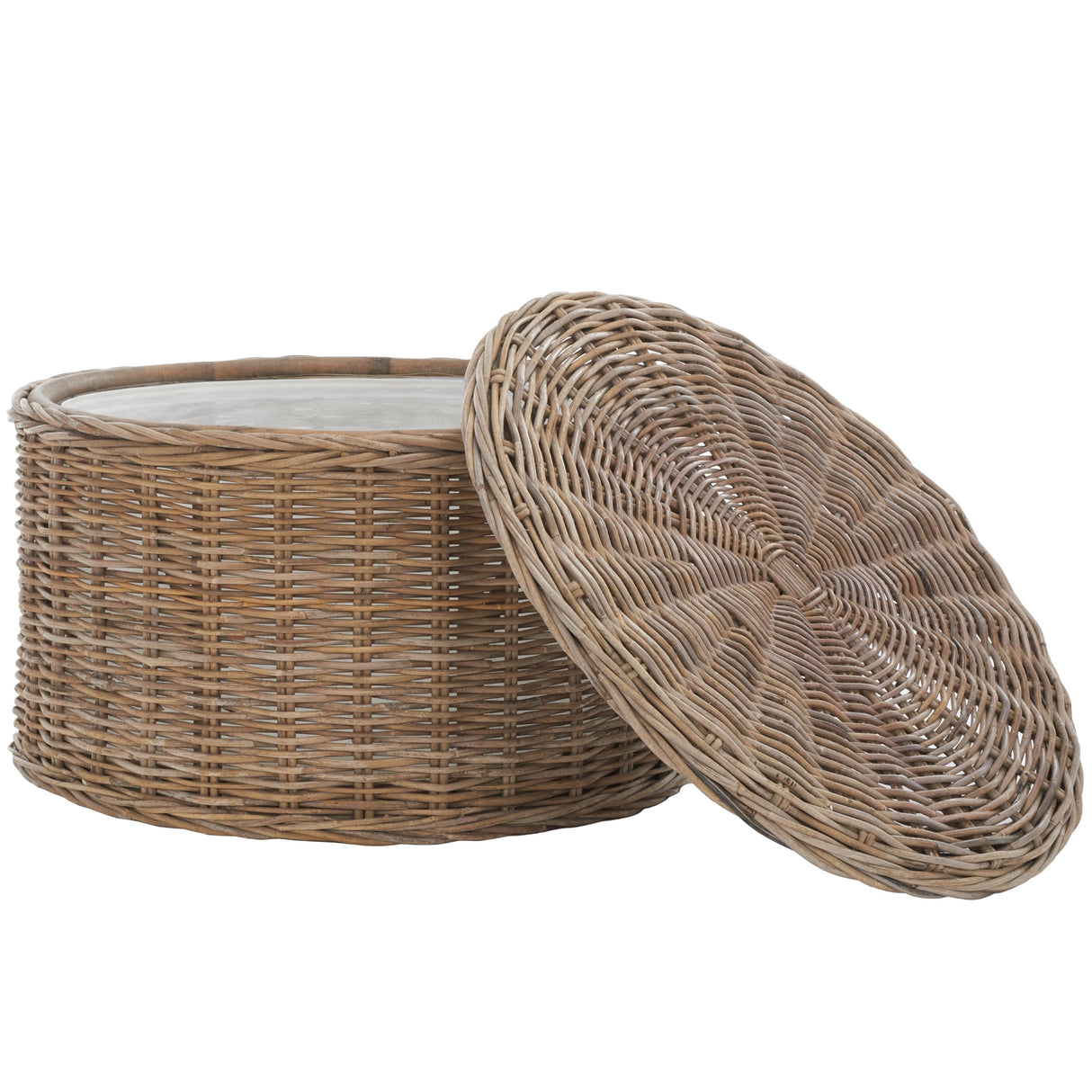 Safavieh Home Collection Coffee Table, Grey, 28.5 in x 28.5 in x 17 in Safavieh