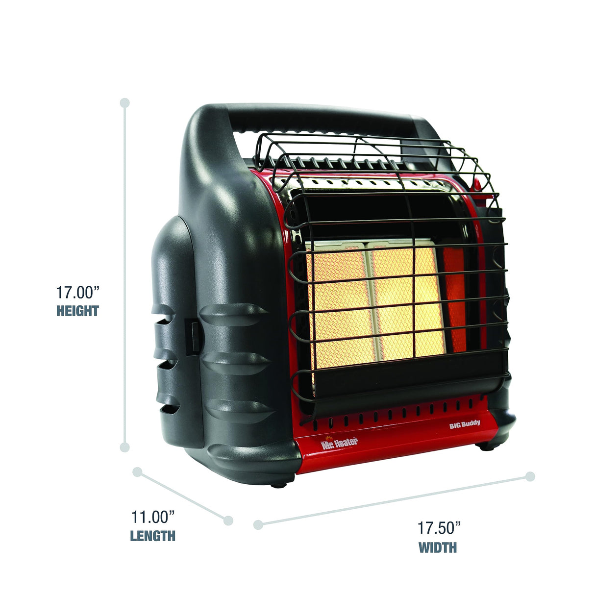 Mr. Heater 18,000 BTU Big Buddy Pro Series Portable Propane Heater Mr. Heater