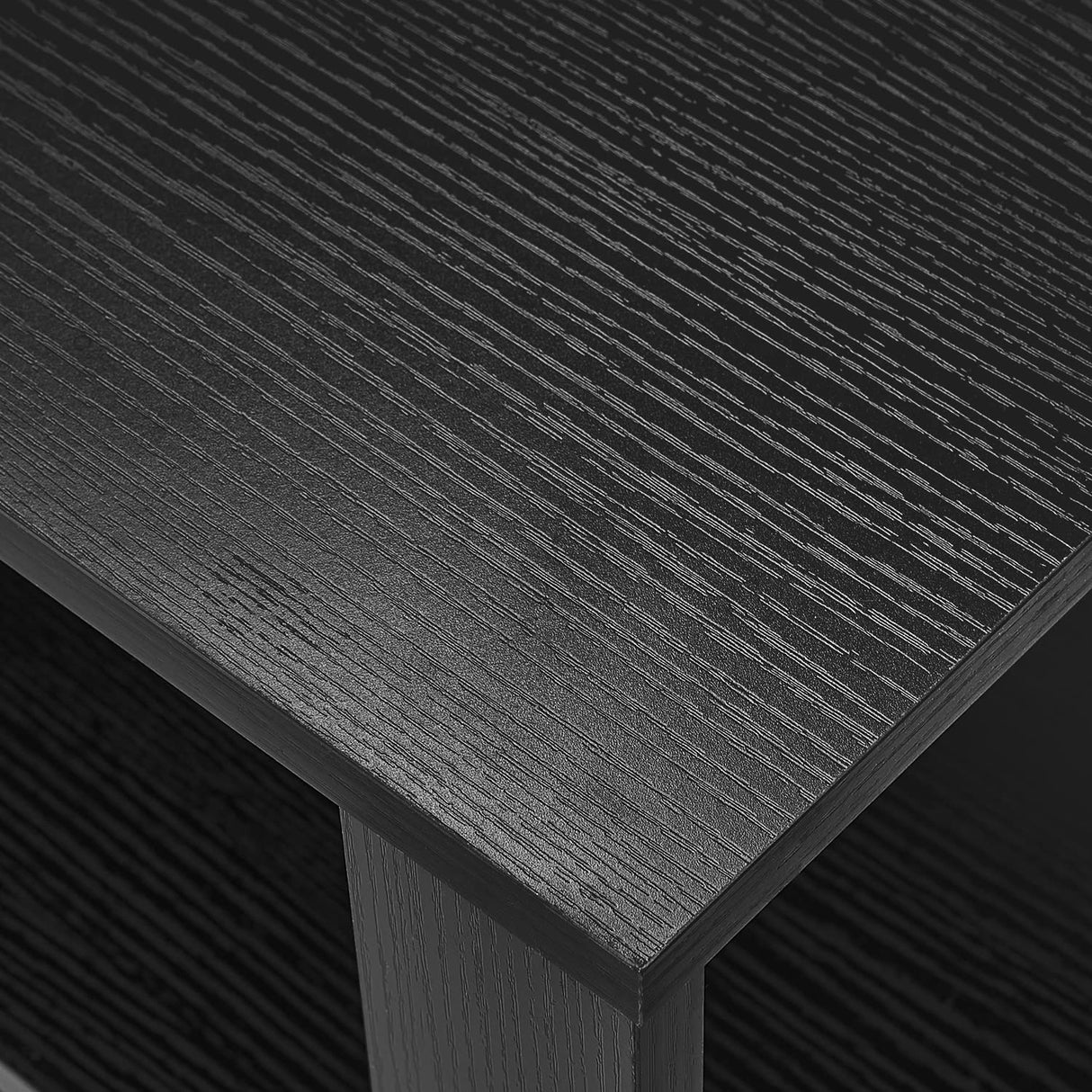 Panana TV Stand for 70 inch TV, Entertainment Center TV Console Table TV Storage Cabinets Media Console with 2 Doors and Open Shelves, 4 Cubby for Living Room Bedroom, Black Panana