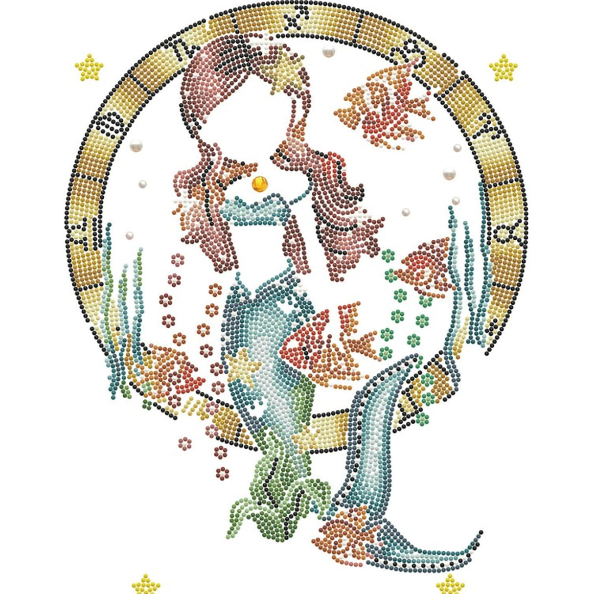 DIAMOND DOTZ Sagittarius Astrology Diamond Painting Kits for Adults - Diamond Art Kits a Relaxing Creative Craft Kit with Dotz Gems 15.8"x11.8" DIAMOND DOTZ