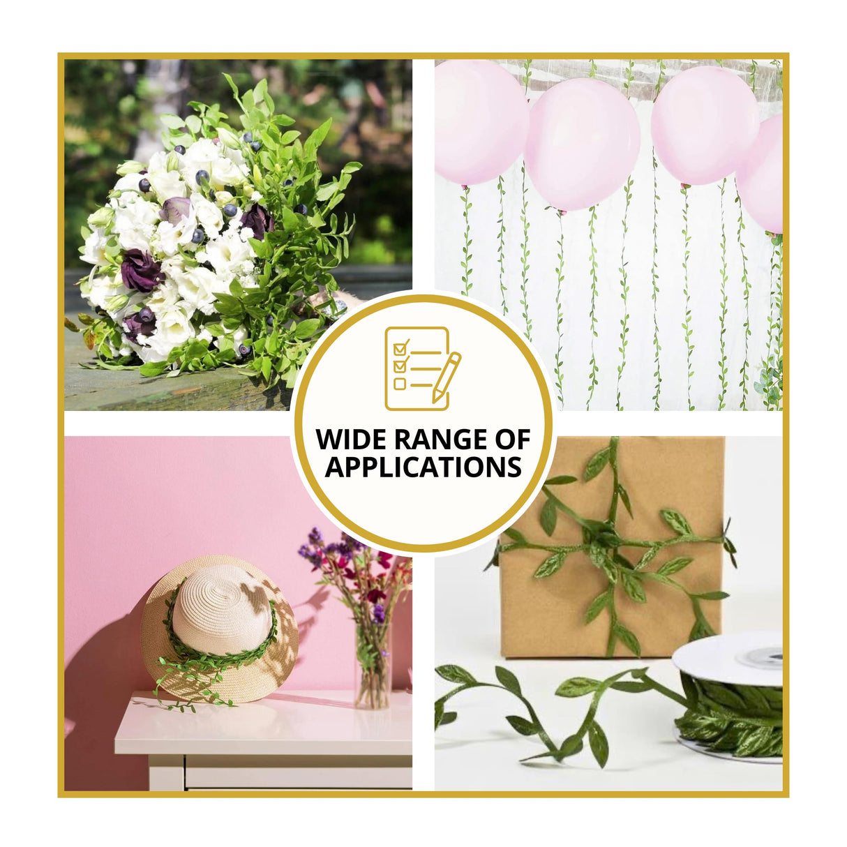 Leaf Ribbon 20 Yard Fabric Ribbons Roll Green Leaf Tape 1" Width Artificial Olive Trim Tape for Gift Wrapping Craft DIY Killer's Instinct Outdoors