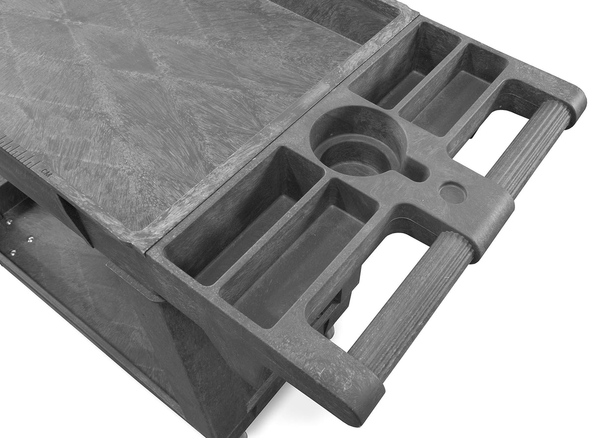 WEN 73009 500-Pound Capacity 40 by 17-Inch Two-Shelf Service Utility Cart WEN