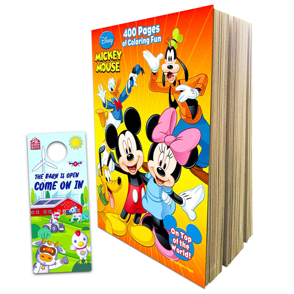 Disney Mickey Mouse: 400 Pages of Coloring Fun Mickey Mouse