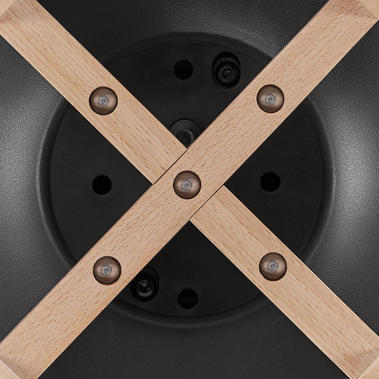 Yaheetech Modern Mid Century Eiffel Inspired Dining Chairs Set of 4, Black, Ergonomic Design with Cushion, Beech Wood Legs Yaheetech