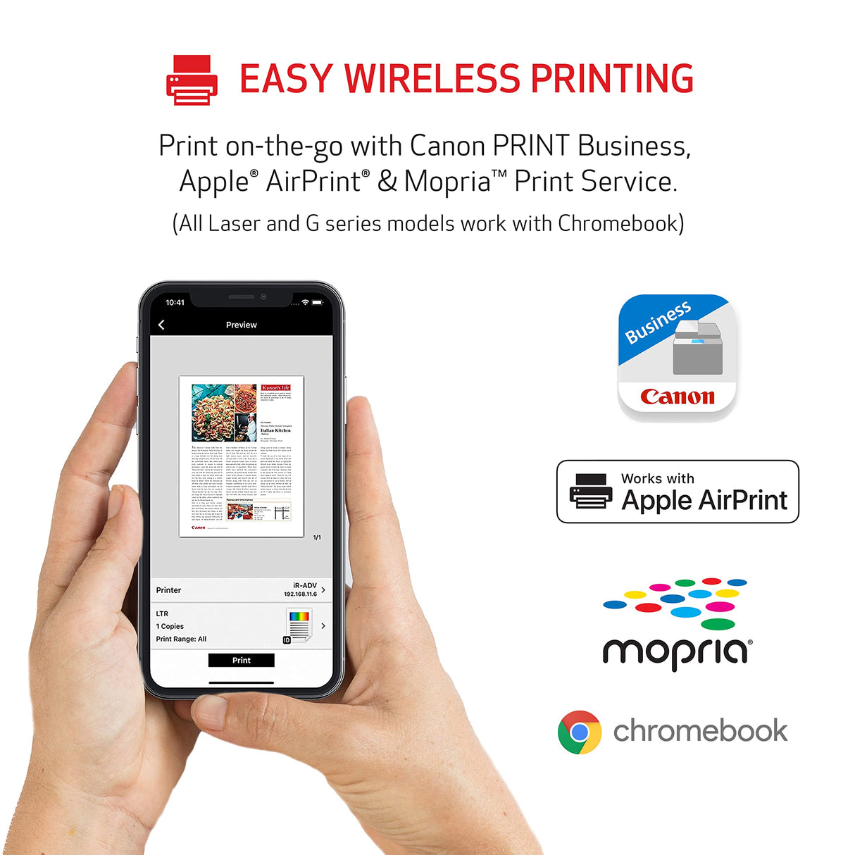 Canon Color imageCLASS MF751Cdw - Multifunction, Duplex, Wireless, Mobile-Ready Laser Printer with 3 Year Limited Warranty, White Canon