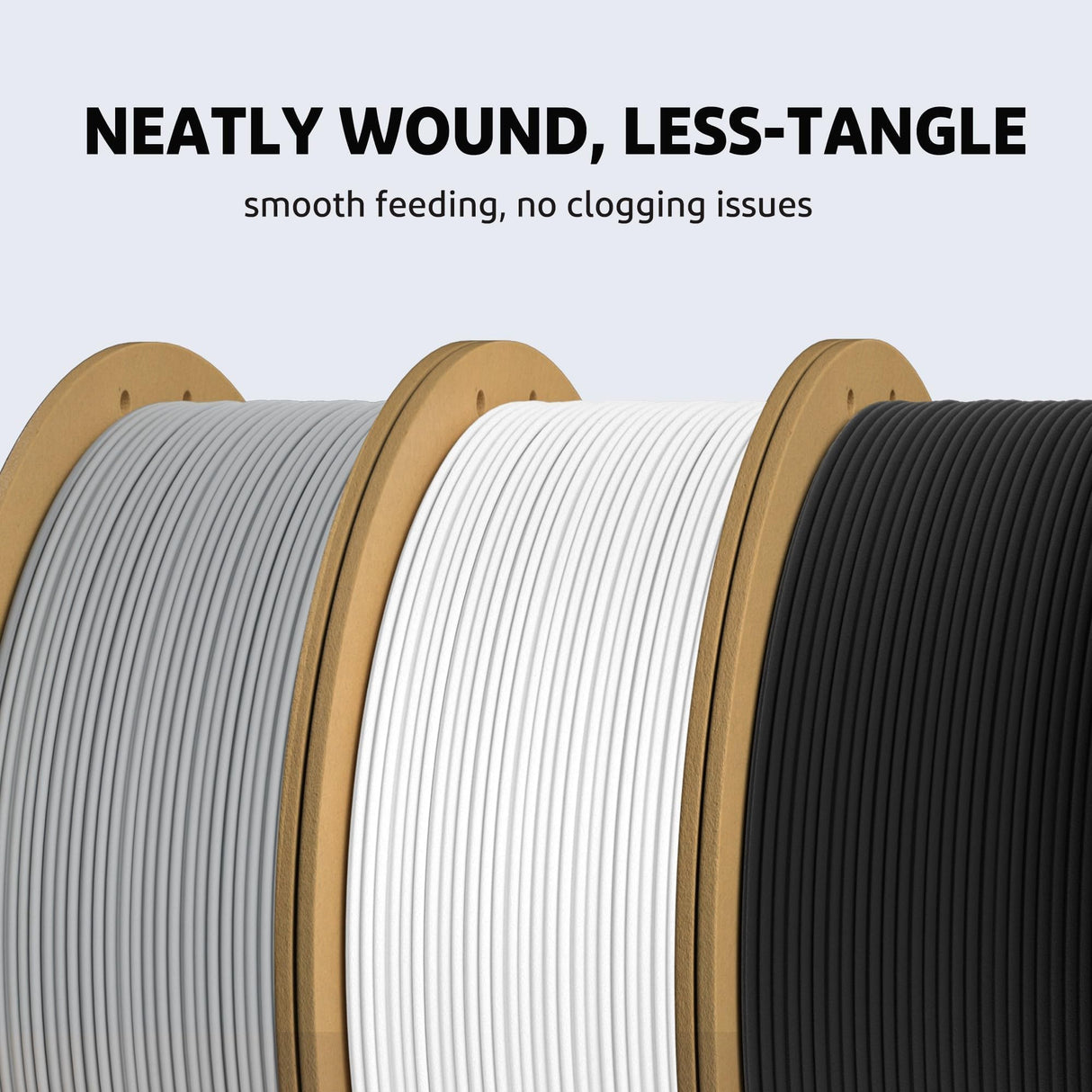 ELEGOO PLA Plus Filament 1.75mm Black 4KG, PLA+ Tougher and Stronger 3D Printer Filament Pro Dimensional Accuracy +/- 0.02mm, 4 Pack 1kg Spool(2.2lbs) Fits for Most FDM 3D Printers ELEGOO