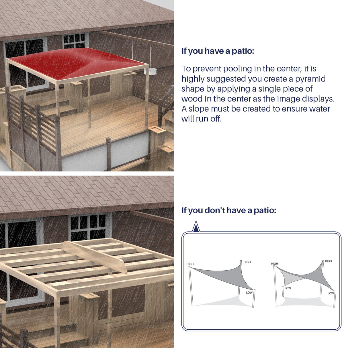 Windscreen4less 12' x 18' Waterproof Sun Shade Sail Straight Edge Outdoor Canopy Cover UV Block for Lawn Patio Backyard Garden Deck Pergola (Beige) Windscreen4less
