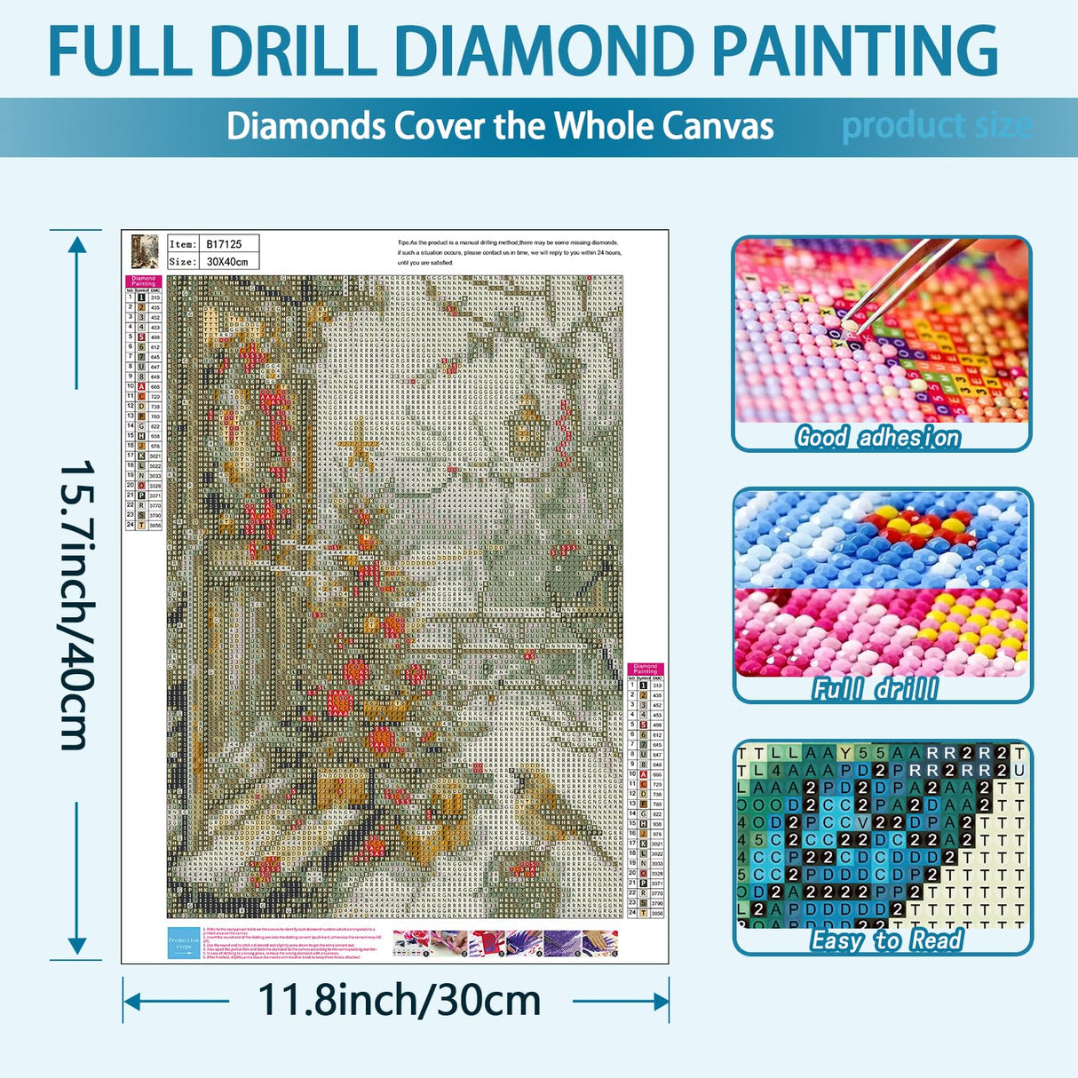 YQFCZDQ Christmas Diamond Art Kits for Adults,Winter Snow Landscape 5D Diamond Painting Kits for Adults Beginners,Birds DIY Full Round Drill Diamond Dots Gem Art Kits for Adult,Home Wall Decor 12x16in YQFCZDQ