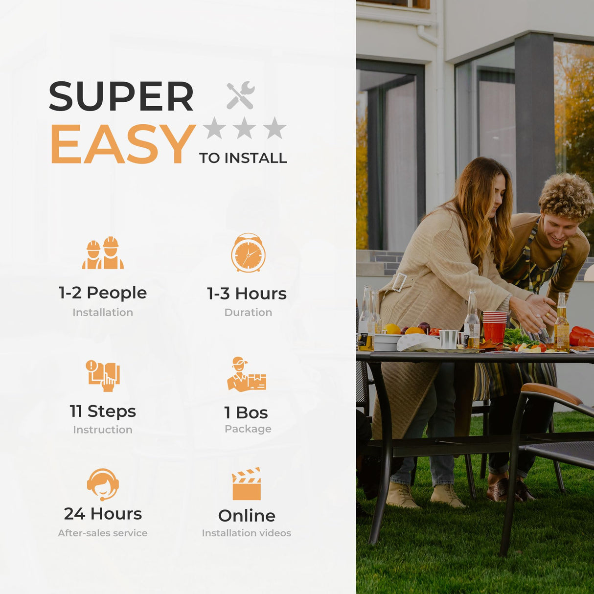 HAPPATIO 10' x13' Outdoor Arched Patio Pergola, Outdoor Retractable Pergola with Sun Shade Canopy, Aluminum Frame with Canopy Fixed in Various Positions for Gardens, Patios, Backyards (Grey) HAPPATIO