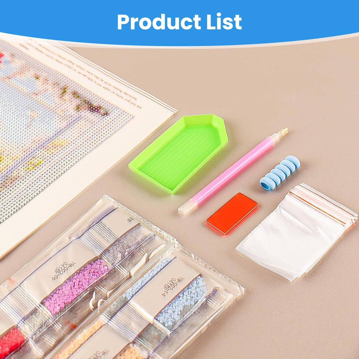 Miwixy White Tiger Diamond Art Kits for Adults,Animal Diamond Painting Kit, Winter 5D Full Drill Round Diamond Dots Paintings Canvas for Beginners Home Wall Decor12x16inch (Tiger-A) Miwixy