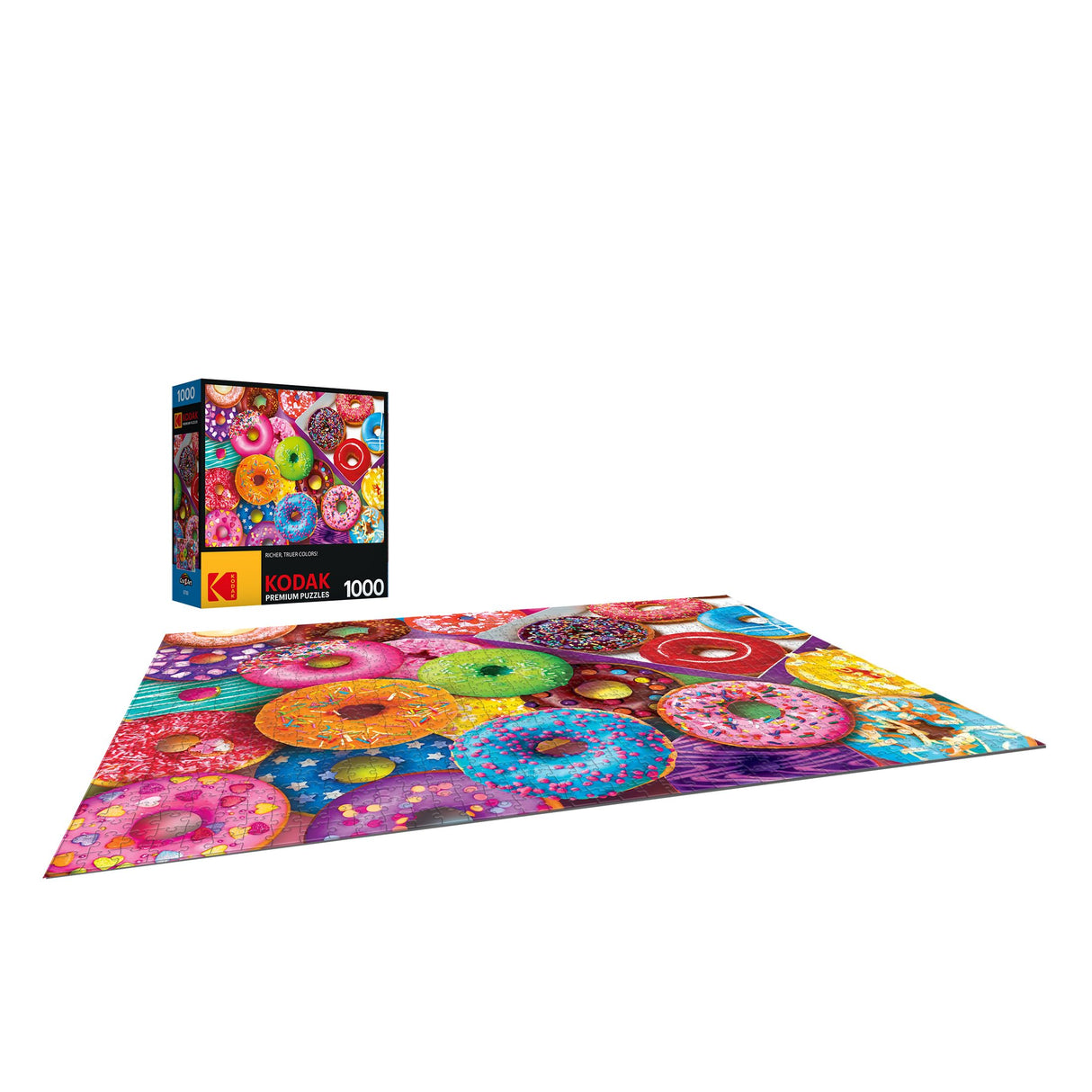RoseArt - Kodak Premium - I Love Donuts - 1000 Piece Jigsaw Puzzle for Adults RoseArt