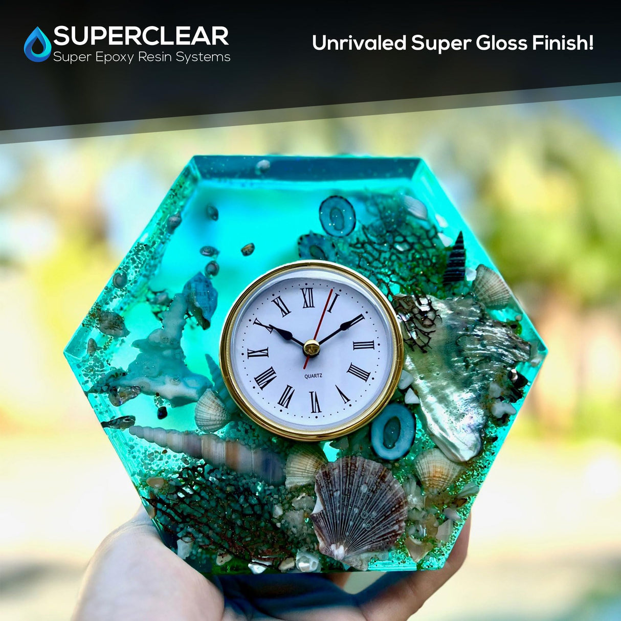 24 Hour Deep Pour Epoxy Resin .75 Gallon / 96 oz Kit, Liquid Glass Clear, Fast Cure, Casting Resin, Bubble Free, DIY Thick Pour, Heat Resistant, Charcuterie Boards, Serving Trays & Resin Coasters FGCI