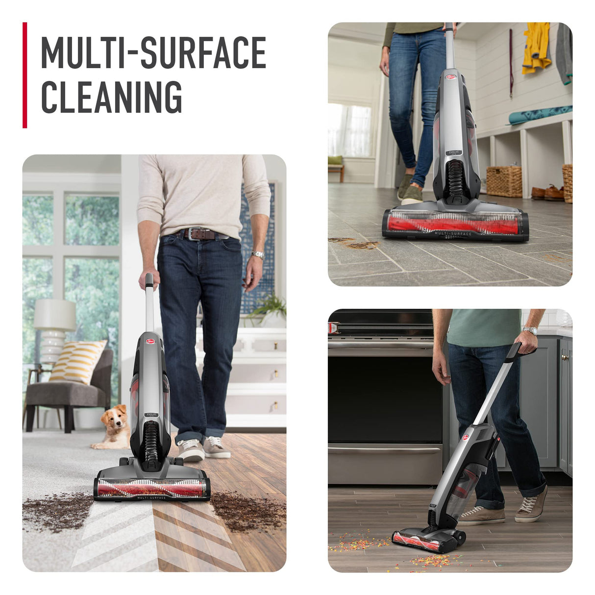 Hoover New ONEPWR Evolve Pet Cordless Vacuum, BH53422, Kit, BH53422 Hoover